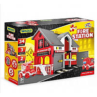 Игровой набор пожарная станция Play house в коробке 60*40*15 см Wader. (25410)