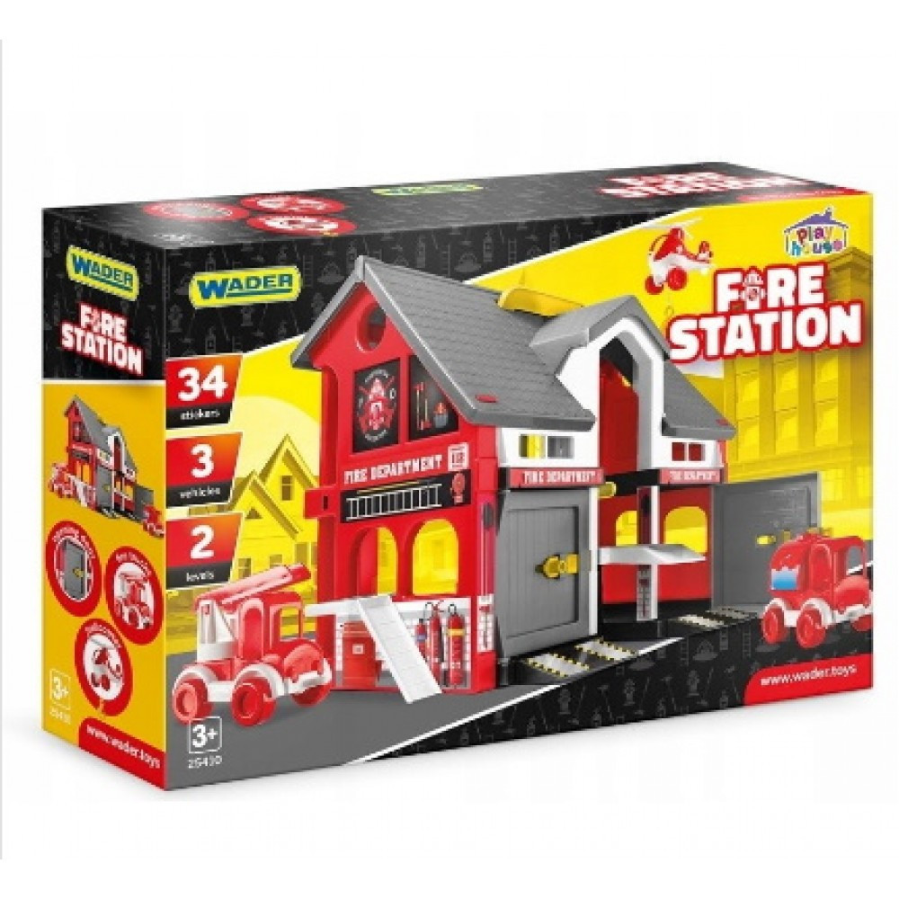 Ігровий набір пожежна станція Play House в коробці 60*40*15 см Wader. (25410)