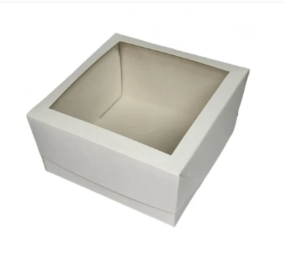 Коробка для бенто торта з вікном 150*150*70мм