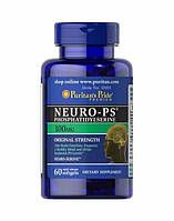 Фосфатидилсерин, Neuro-PS, Puritan's Pride, 100 мг, 60 гелевих капсул (PTP-10001)