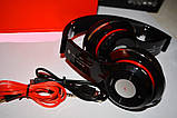 Бездротові навушники S460 Bluetooth black з MP3 плеєром чорні SV227, фото 3