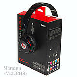 Бездротові навушники S460 Bluetooth black з MP3 плеєром чорні SV227, фото 4