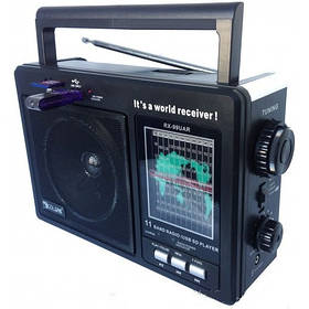 Всехвильовий Радіоприймач GOLON RX-99UAR USB/CD MP3 iC227