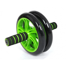 Колесо для преса фітнес Double Wheel ABS Health Abdomen Round Подвійне iC227