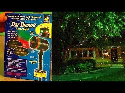 Лазерний проєктор Laser Light Star Shover 84 лазерна підсвічування для будинку SV227