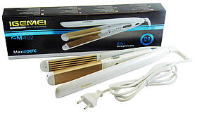 Плойка гофре + випрямляч 2in1 Gemei GM402 SV227