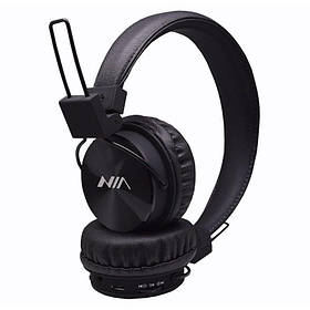 Навушники безпровідні Ня X3 Black з мікрофоном (NIAZ33547BK) iC227