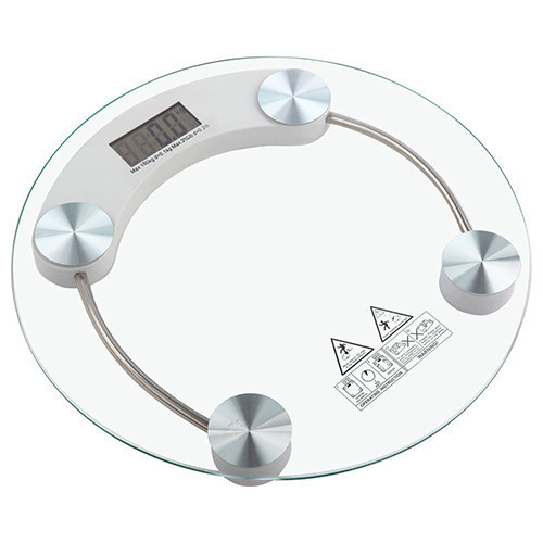 Ваги електронні підлогові D&T 2003A до 180 кг скляні SV227, фото 1