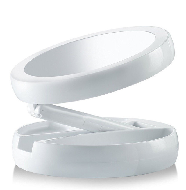 Дзеркало дорожнє My Foldaway Mirror з Led Підсвічуванням SV227, фото 1