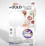 Дзеркало дорожнє My Foldaway Mirror з Led Підсвічуванням SV227, фото 3