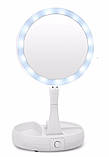 Дзеркало дорожнє My Foldaway Mirror з Led Підсвічуванням SV227, фото 4