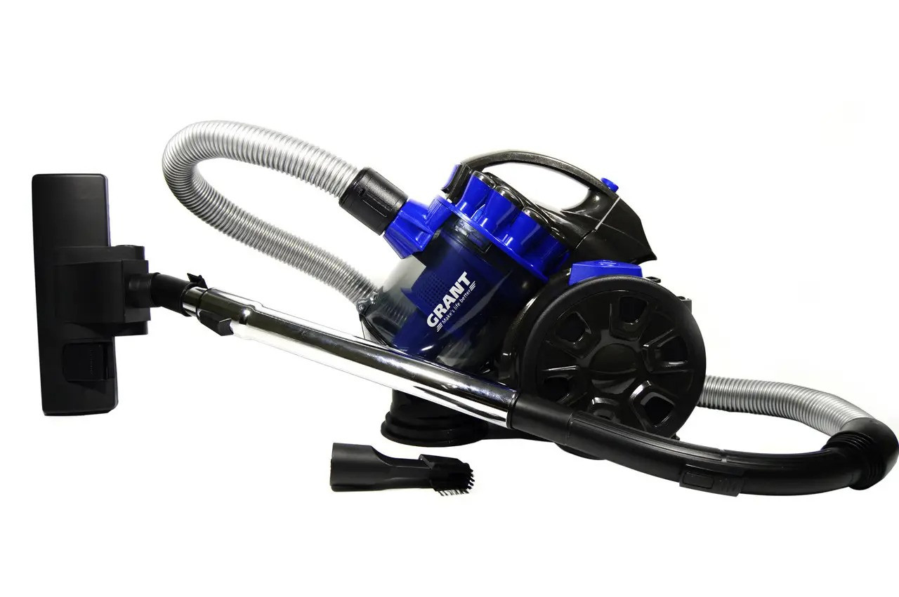 Пилосос контейнерний Grant GT-1605 без мішка 3000w Синій SV227, фото 1