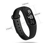 Годинник браслет LED Led Watch №2 чорні SV227, фото 2