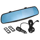 Дзеркало-відеореєстратор 138E з однією камерою SV227, фото 2