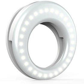 Селфі-кільце Protech Selfie Ring Light White (XJ-01WH) iC227