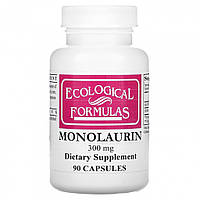 Ecological Formulas Monolaurin Монолаурин 300 mg. 90 капсул