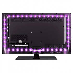 Світлодіодна стрічка 5050 RGB 2 м для фонової підсвічування телевізора iC227