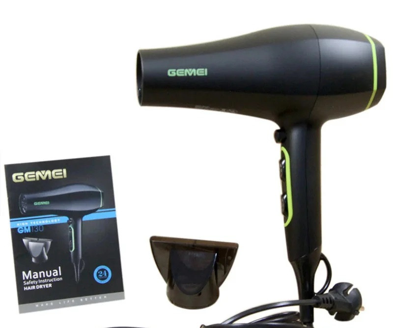 Фен для волосся Gemei GM-130 SV227, фото 1