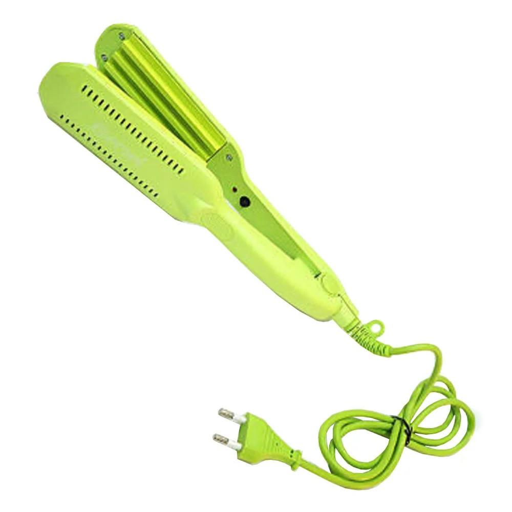 Щипці-гофре для волосся Pro Gemei GM 1959 салатові SV227, фото 1