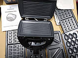 Сендвічниця Sandwich Maker Crownberg CB 1074 4 in 1 SV227, фото 2