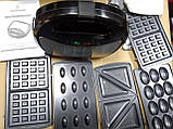 Сендвічниця Sandwich Maker Crownberg CB 1074 4 in 1 SV227, фото 3