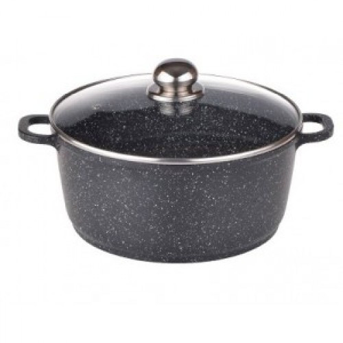 Каструля Benson BN-307 з мармуровим антипригарним покриттям 4.2 л SV227, фото 1