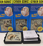 Слуховий апарат Cyber Sonic SLU 1102 + 3 батарейки SV227, фото 8