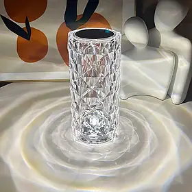 Нічник Crystal Rose Ambience 16-квітів RGB 19.5 см SV227