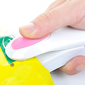 Ручний міні зварювач пакетів запаиватель UKC Bag Sealer білий SV227