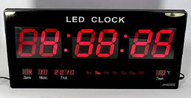 Електронний настінний годинник LED CW 4622 Red SV227