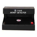 Ультрафіолетовий детектор достовірності валют AD-118AB Original size UV money detector SV227, фото 7
