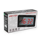 Настільний годинник VST 732-Y зелений SV227, фото 5