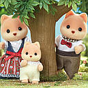 Calico Critters CC1880 Сім'я Карамельних собачок Sylvanian Families, фото 5