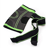 Наколінник компресійний SELF-HEATING XL Зелений SV227, фото 5