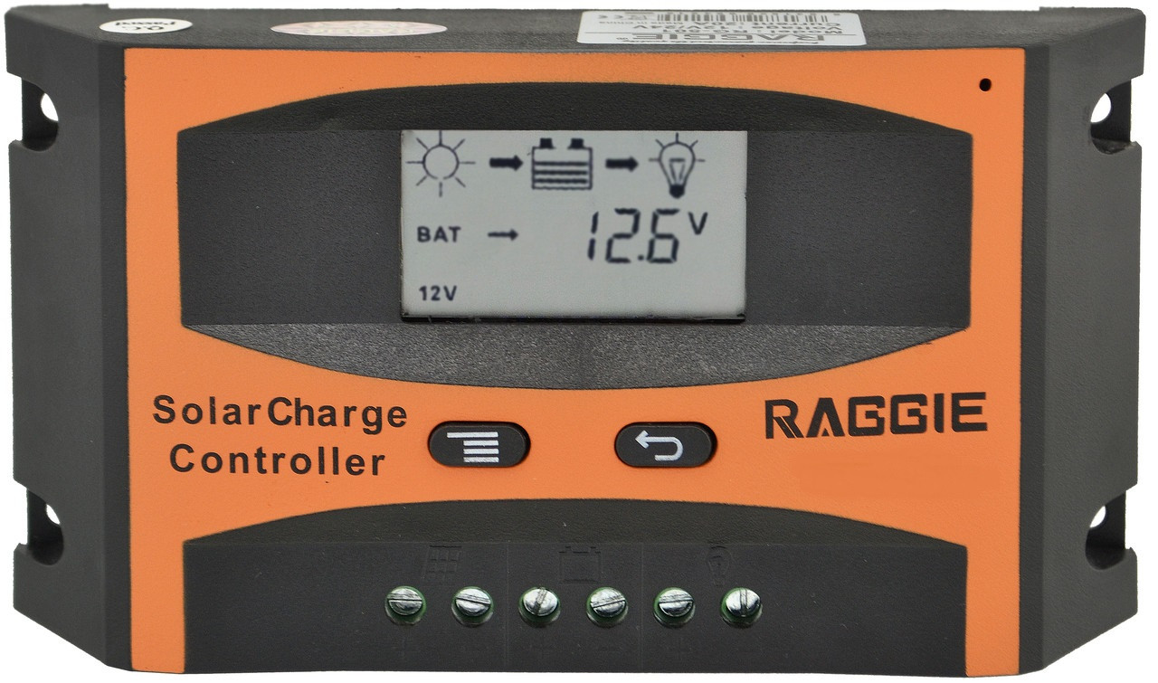 Контролер для сонячної панелі Raggie Solar controler LD-530A 30A RG SV227, фото 1