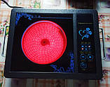 Електроплита інфрачервона Domotec MS-5842 SV227, фото 4