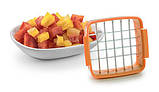 Набір для швидкого нарізування Nicer Dicer Quick 5 в 1 з контейнером овочерізка, яйцерезка Найсер Дайсер SV227, фото 6