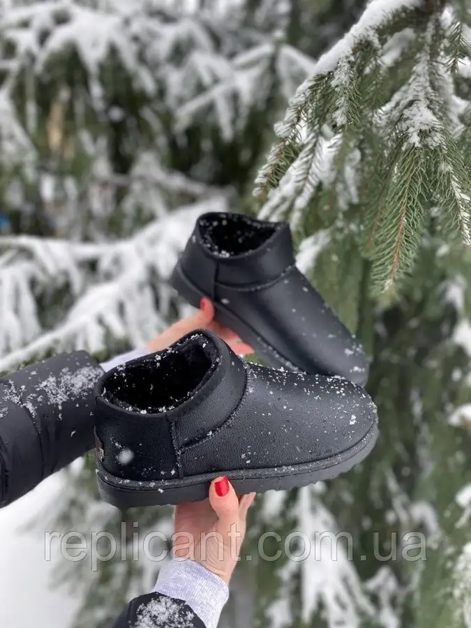 Жіночі черевики UGG Ultra Mini Smooth Leather, фото 1