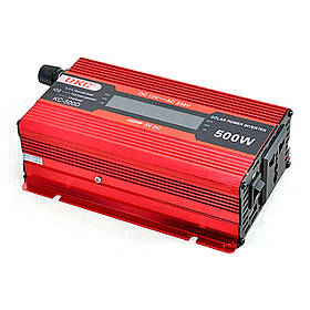 Інвертор перетворювач UKC KC-500D 12v-220v 500W з LCD дисплеєм iC227