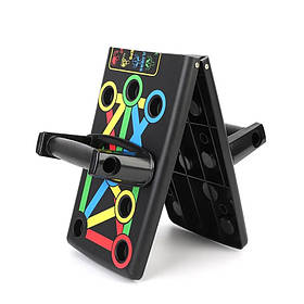 Платформа (тренажер) для віджимань дошка 14в1 Functional Push Up iC227