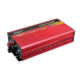 Перетворювач інвертор UKC KC-4000D 12v-220v 4000W iC227