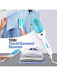 Ручний відпарювач TOBI TRAVEL STEAMER Original паровий очищувач парова щітка Тобі SV227, фото 2