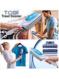 Ручний відпарювач TOBI TRAVEL STEAMER Original паровий очищувач парова щітка Тобі SV227, фото 5