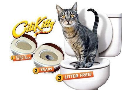 Набір для приучення кішки до унітазу CitiKitty Toile туалету