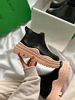 Жіночі черевики Bottega Veneta Mini Pink No logo