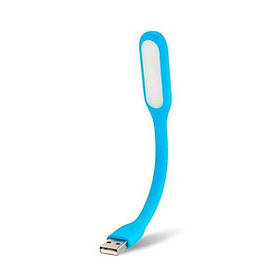 Міні USB підсвічування LED-лампа для ноутбука Блакитна SV227