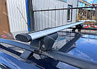 Поперечини Mitsubishi Pajero Sport (1998-2009) Wizard V1. На стандартні рейлінги. Сірі, фото 4