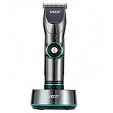Машинка для стрижки волосся та бороди VGR V 256 Salon Series акумуляторна SV227, фото 2