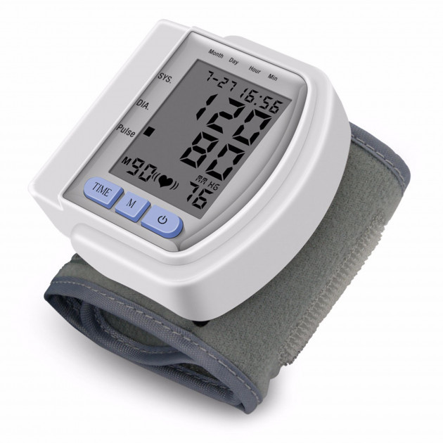 Тонометр цифровий на зап'ястя Automatic wrist watch Blood Pressure Monitor RN 506 SV227