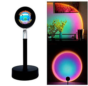 Проєкційна лампа Sunset Lamp Синій iC227